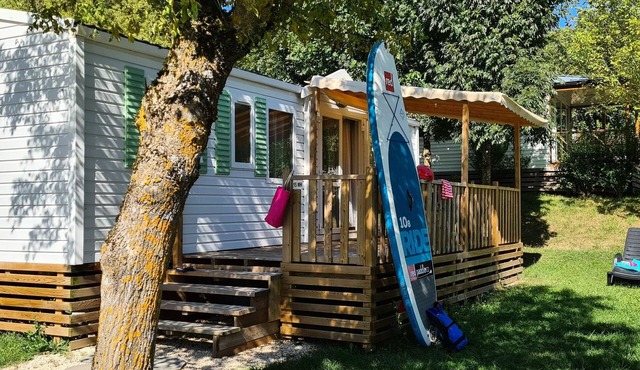 Camping les Calquieres* - Mobile Home Twinny 4 rooms 6 people Air-conditioned