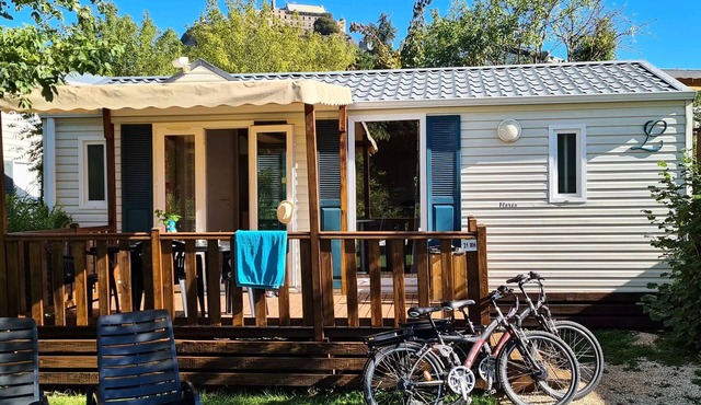 Camping les Calquieres* - Mobile Home Sunny 3 Rooms 4 People + dishwasher