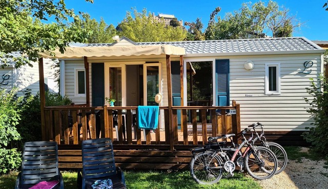 Camping les Calquieres**** - Mobile home Sunny 3 rooms 4 people