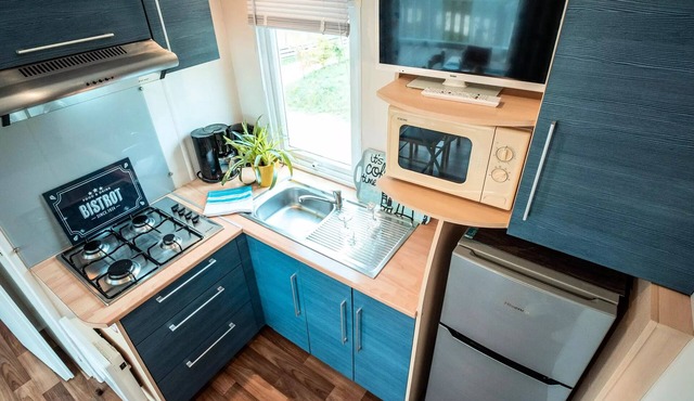 Camping les Calquieres* - Mobile home Loggia 3 rooms 4 people