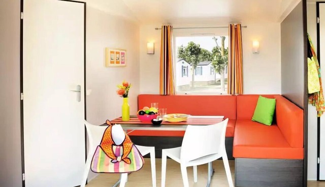 Camping Les Cantarelles * - Mobil home Comfort Compact - 2 bedrooms 4 people