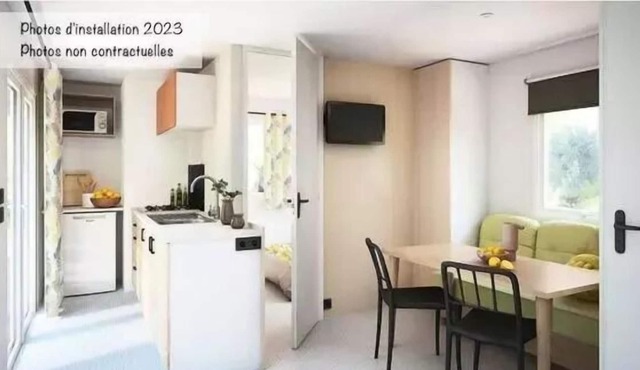 Camping Les Cigales*** - New Family 3 room apartment for 4 people with air conditioning