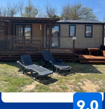 camping les dunes 5 étoiles mobil home 6 personnes A16