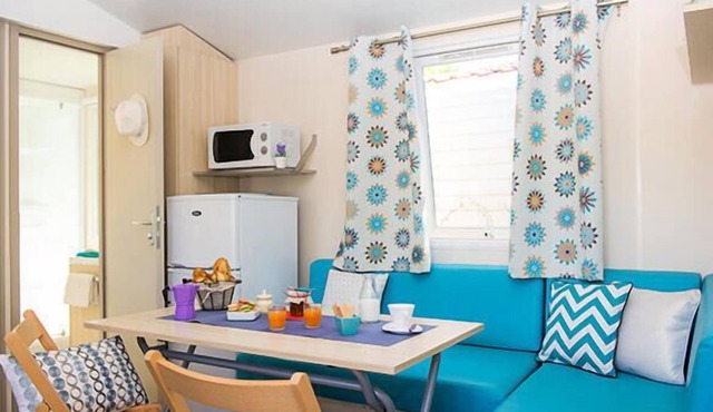 Camping les Fontaines *** - Classic Mobile Home 3 rooms 6 people