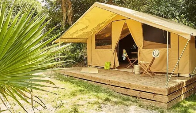Camping les Albères* - Natura Tent 3 Rooms 5 people Without Sanitary