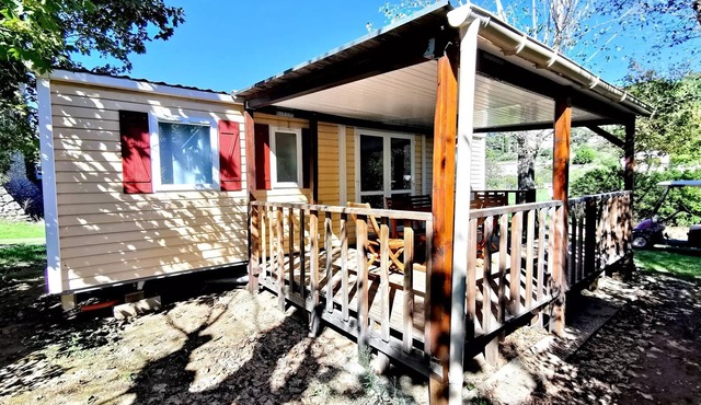 Camping les Hydrangeas * - Mobile Home 4 Rooms 6 People Air Conditioned