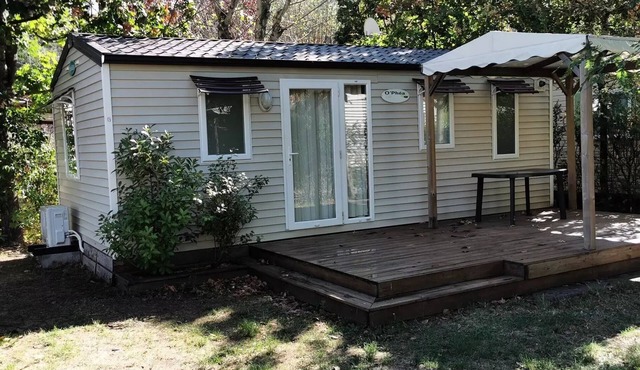 Camping les Hydrangeas * - Mobile Home 3 Rooms 6 People Air Conditioned