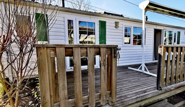 Camping les Hydrangeas * - MOBILE HOME 2 Bedrooms + Great Air-conditioned Comfort 6 people
