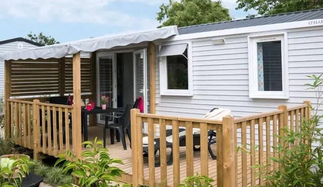 Camping Les Iles* - Mobile home Baltique TV 4 rooms 6 people