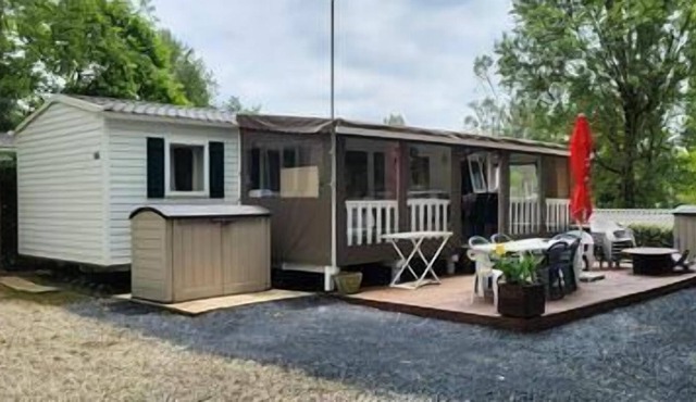 Camping Les Lacs De Courtès*** - Mobile home Grand Confort 3 Rooms 6 People