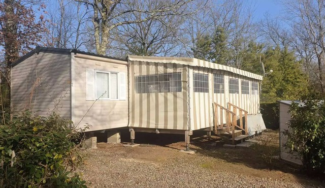 Camping Les Lacs De Courtès* - Mobile home 10 Grand Confort 4 Rooms 6/8 People