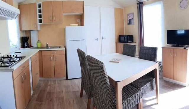 Camping les Marguerites*** - Mobile home Confort 3 rooms IRM 4/6 people