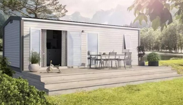 Camping Les Portes de Sancerre*** - Mobile home Riviera Suite 3 Rooms 4 People