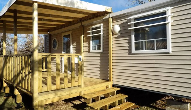 Camping les Poutiroux * - O'HARA FAMILLE 3 chambres 6 personnes