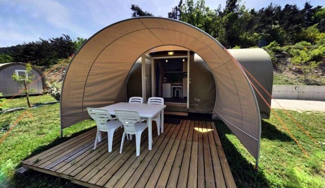 Camping les Princes d'Orange* - Coco Sweet 2 rooms 4 people Without Sanitary