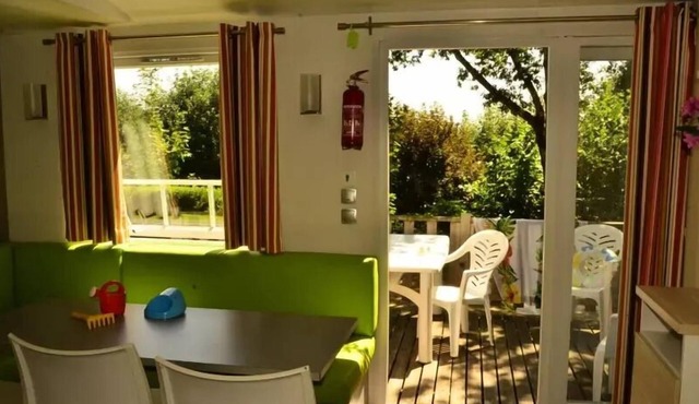 Camping Les Terrasses du Lac* - 4-room mobile home 6/8 people Air-conditioned
