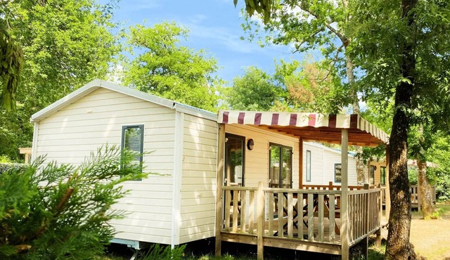 Camping Lou Broustaricq* - Mobile home Macao 3 Rooms 4 People Air Conditioned