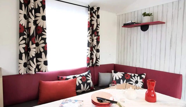 Camping Lou Broustaricq* - Mobile home Palau 5 Rooms 8 People Air Conditioned