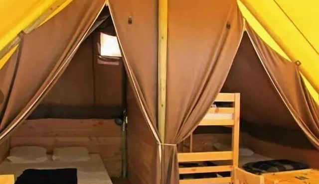 Camping maeva Escapades Sun Océan * - Amazon Canvas Bungalow 3 Rooms 5 People Without Sanitary