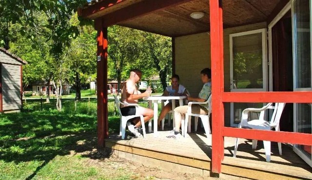 Camping maeva Respire Le Moulin de Surier * - River Chalet PRM 3 Rooms 4 People