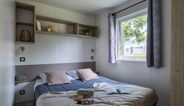 Camping maeva Club Les Alizés * - Mobile Home Presta+ 5 Rooms 8/9 People Air Conditioned + TV