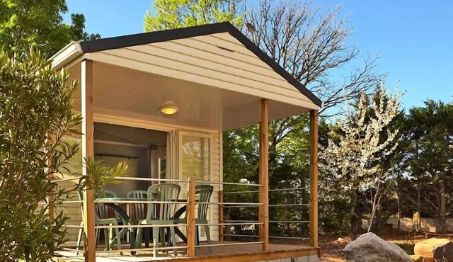 Camping maeva Club Les Rivières * - Mobil Home Comfort Plus 4 Rooms 6 People Air-conditioned + TV