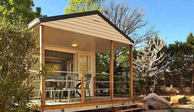 Camping maeva Club Les Rivières * - Mobil Home Comfort Plus 2 Rooms 2 People Air-conditioned + TV