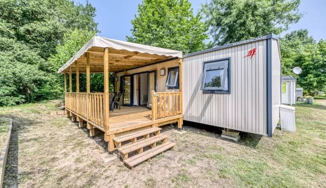 Camping maeva Escapades La Clairière * - Premium Mobile Home 4 Rooms 6 People Air Conditioned + TV