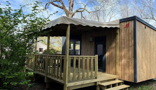 Camping maeva Escapades La Clairière * - Premium Mobile Home 2 Rooms 2 People Air Conditioned + TV