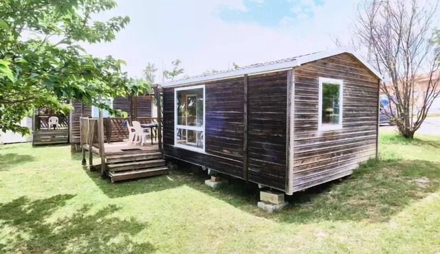 Camping maeva Escapades Ludo Parc * - Cozy Mobile Home 3 Rooms 4 People Air Conditioned