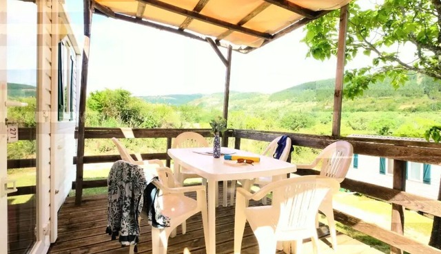 Camping maeva Escapades Ludo Parc * - Standard Mobile Home 4 Rooms 6 People Air Conditioned