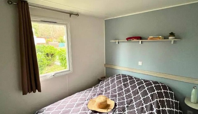 Camping maeva Escapades Relais du Léman * - Cozy Mobile Home 4 Rooms 6 People Air Conditioned + TV