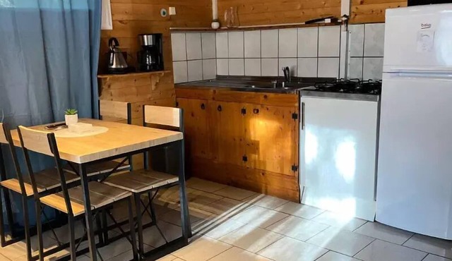 Camping maeva Escapades Relais du Léman * - Cozy 3 Room Chalet 4/5 People + TV