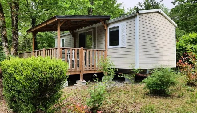 Camping maeva Escapades Relais du Léman * - Cozy 3 Room Mobile Home 4 People Air Conditioned + TV