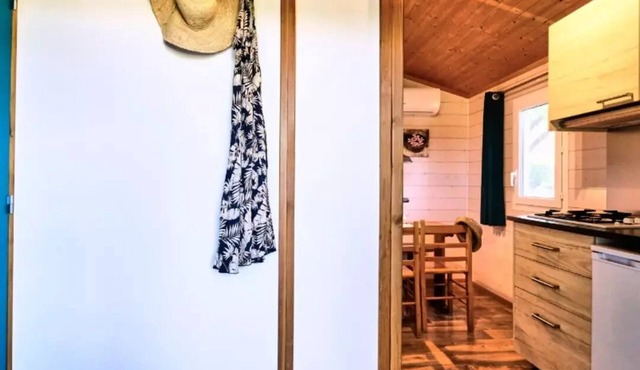 Camping maeva Escapades Le Couriou * - Cozy 2 Room Chalet 2 People Air Conditioned