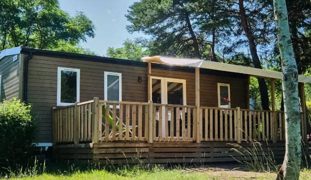 Camping maeva Escapades Le Couriou * - Mobile Home Cozy Large 4 Rooms 6 People Air Conditioned