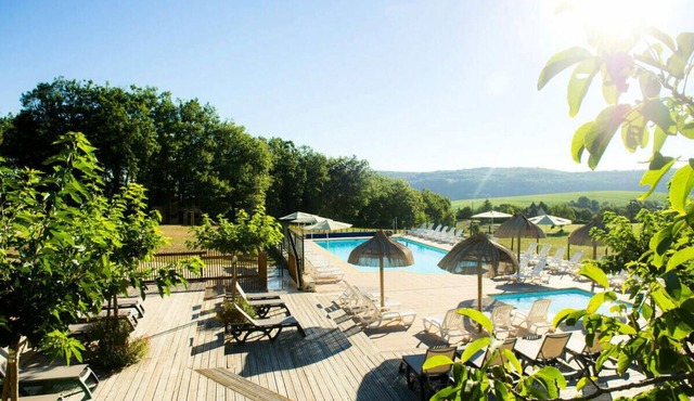 Camping maeva Respire Domaine Les Pastourels * - Chalet 3 Rooms 6 People (5 adults + 1 child -12 years old) + TV