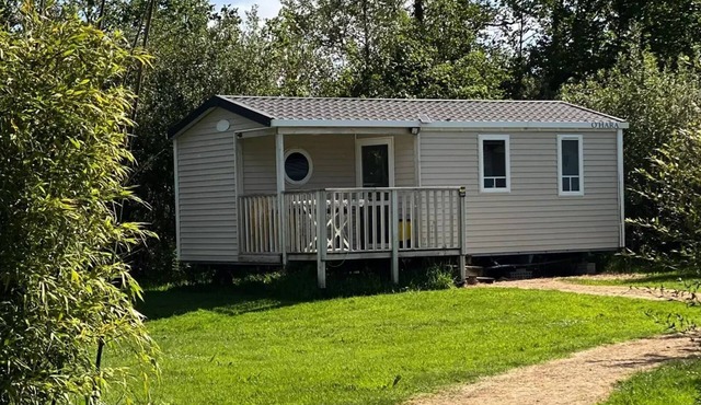 Camping maeva Respire Le Domaine de Mesqueau * - Mobile Home SIMPLY O'hara 3 Rooms 4 People + TV