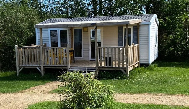 Camping maeva Respire Le Domaine de Mesqueau * - Mobile Home SIMPLY Riviera 3 Rooms 4 People + TV