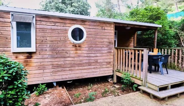 Camping maeva Respire La Vallée Heureuse * - Cozy Mobile Home 3 Rooms 5 People Air Conditioned