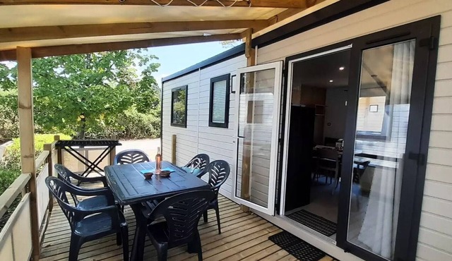 Camping Oxygène * - Mobile Home Texas Standard. 4 rooms 6/8 people Air-conditioned