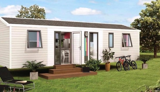 Camping Paradis La Marmotte** - Mobile Home Santafé Trio Space 4 Rooms 6 People