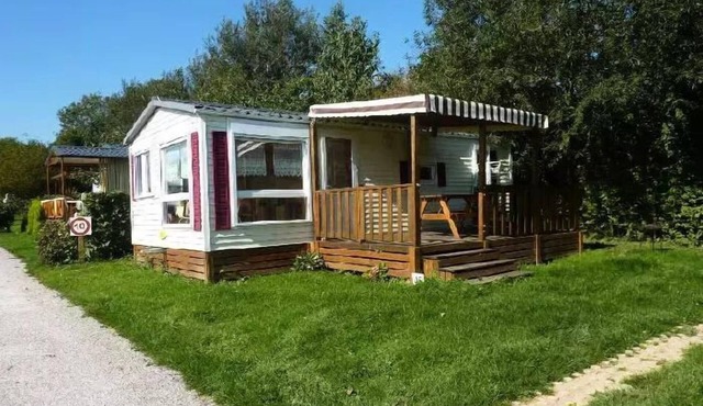 Camping Pommiers Des 3 Pays* - Mobile Home 3 Rooms 4 People