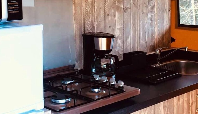 Camping Pré Fixe**** - Lodge Safari Woody 3 rooms 4 persons