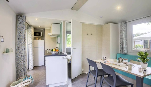 Camping Romanée Le Fort Espagnol * - Comfort mobile home 3 rooms 4 people