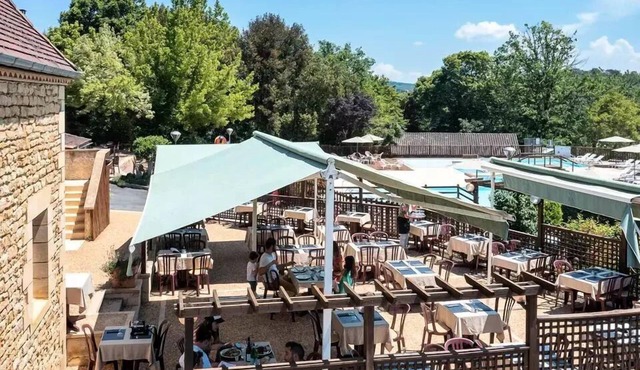 Camping Romanée Les Grottes de Roffy* - Premium 3-room mobile home for 4 people