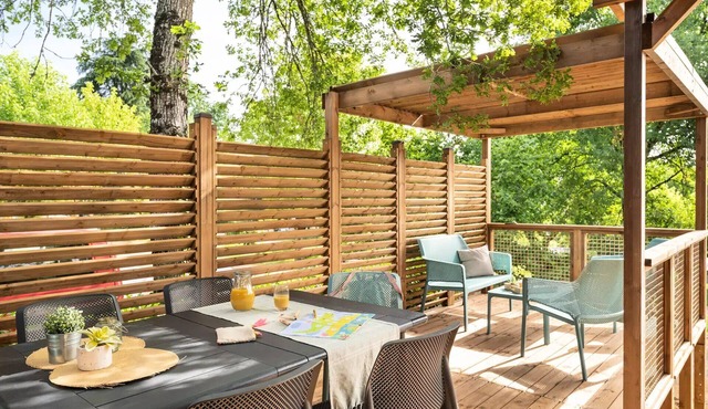 Camping Romanée La Citadelle* - EXCLUSIVE mobile home - 3 bedrooms - 2 bathrooms - Private SPA 6 people