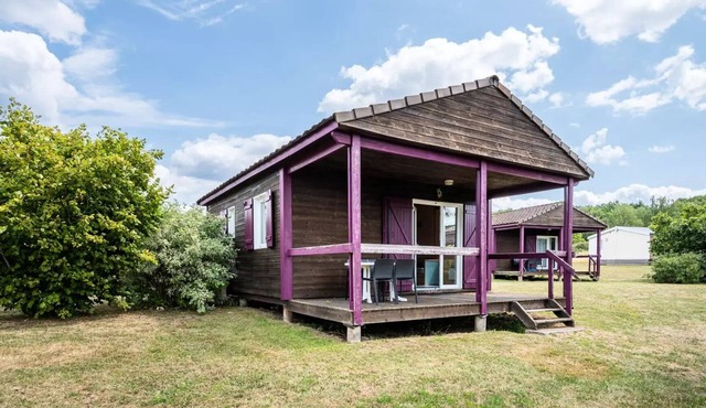 Camping Seasonova Les Vosges du Nord * - Chalet ZEN 35m2 - 2 bedrooms - 1 bathroom 4 people