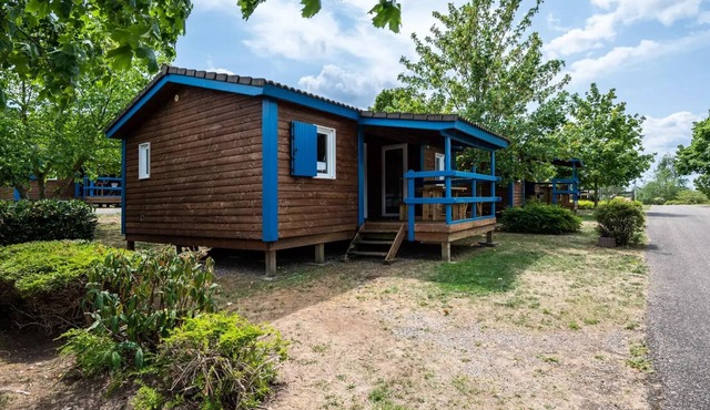 Camping Seasonova Les Vosges du Nord * - Chalet ZEN Comfort 35m2 - 2 bedrooms/2 bathrooms 4 people