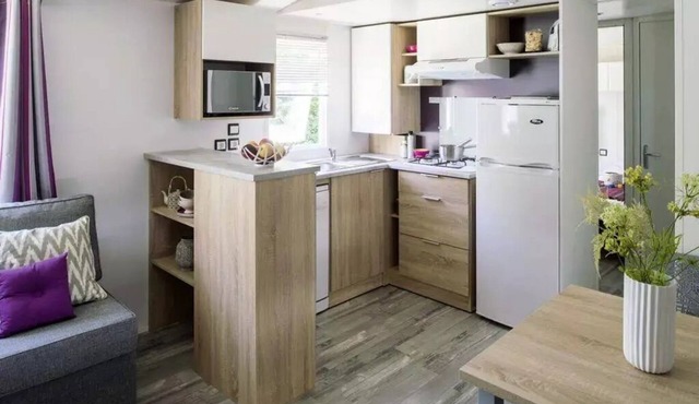 Camping Seasonova Les Vosges du Nord * - Mobil Home Pacific 32m2 4 people